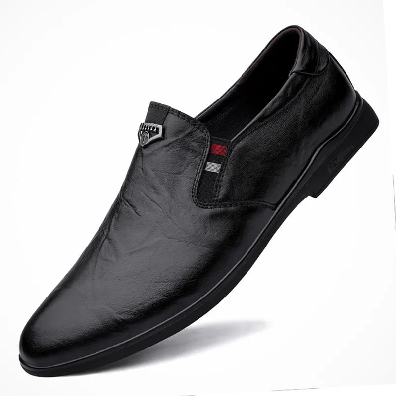 The Strollo Leather Loafers