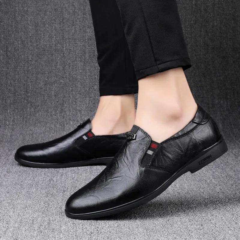 The Strollo Leather Loafers