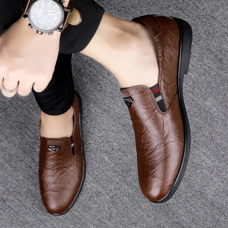 The Strollo Leather Loafers