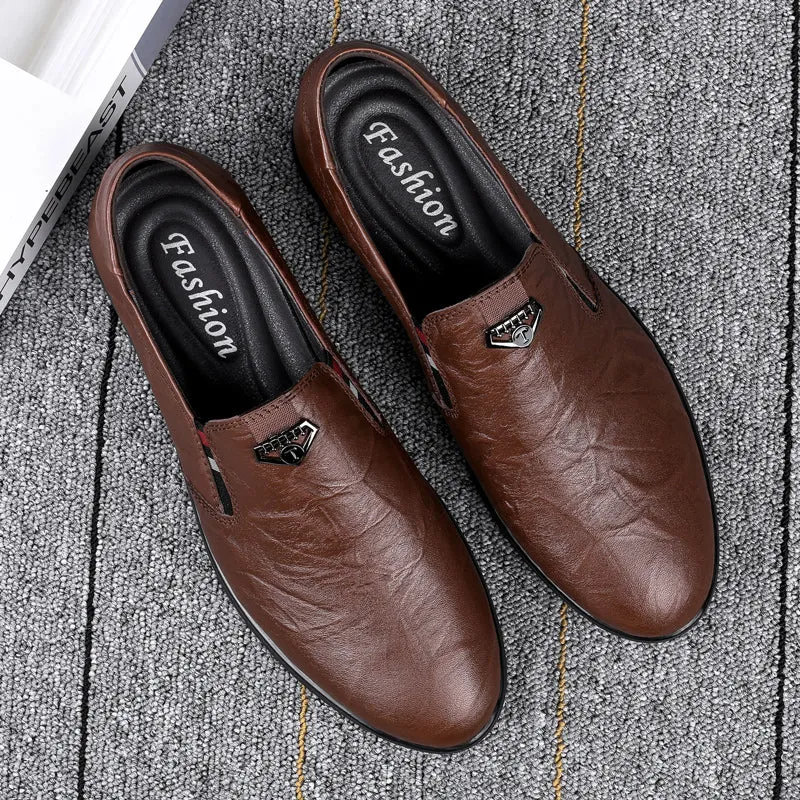 The Strollo Leather Loafers