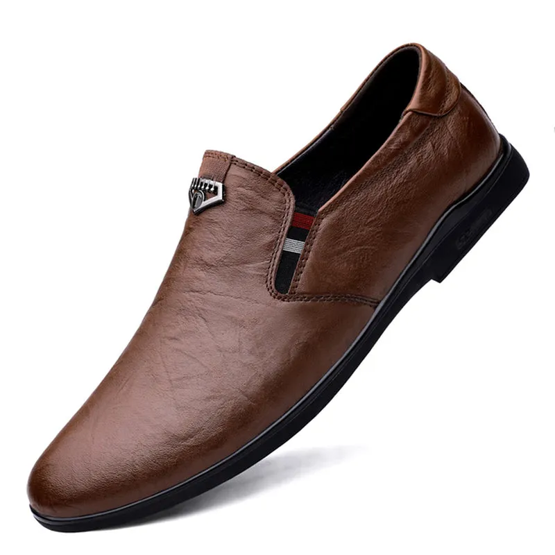 The Strollo Leather Loafers