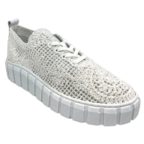 Toil  -  White Lace Sneaker