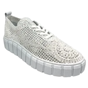 Toil  -  White Lace Sneaker