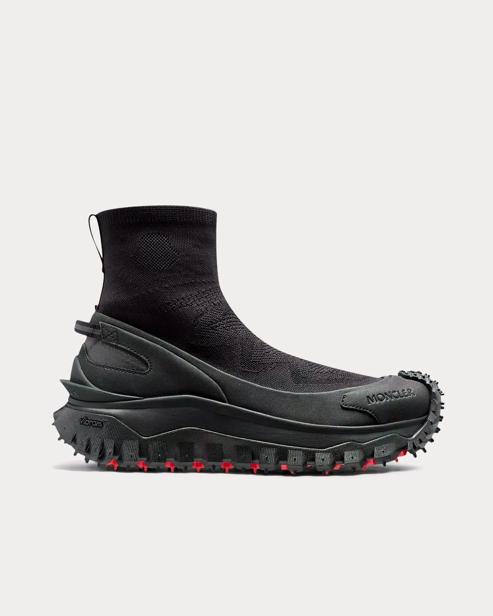 Trailgrip Knit Black High Top Sneakers
