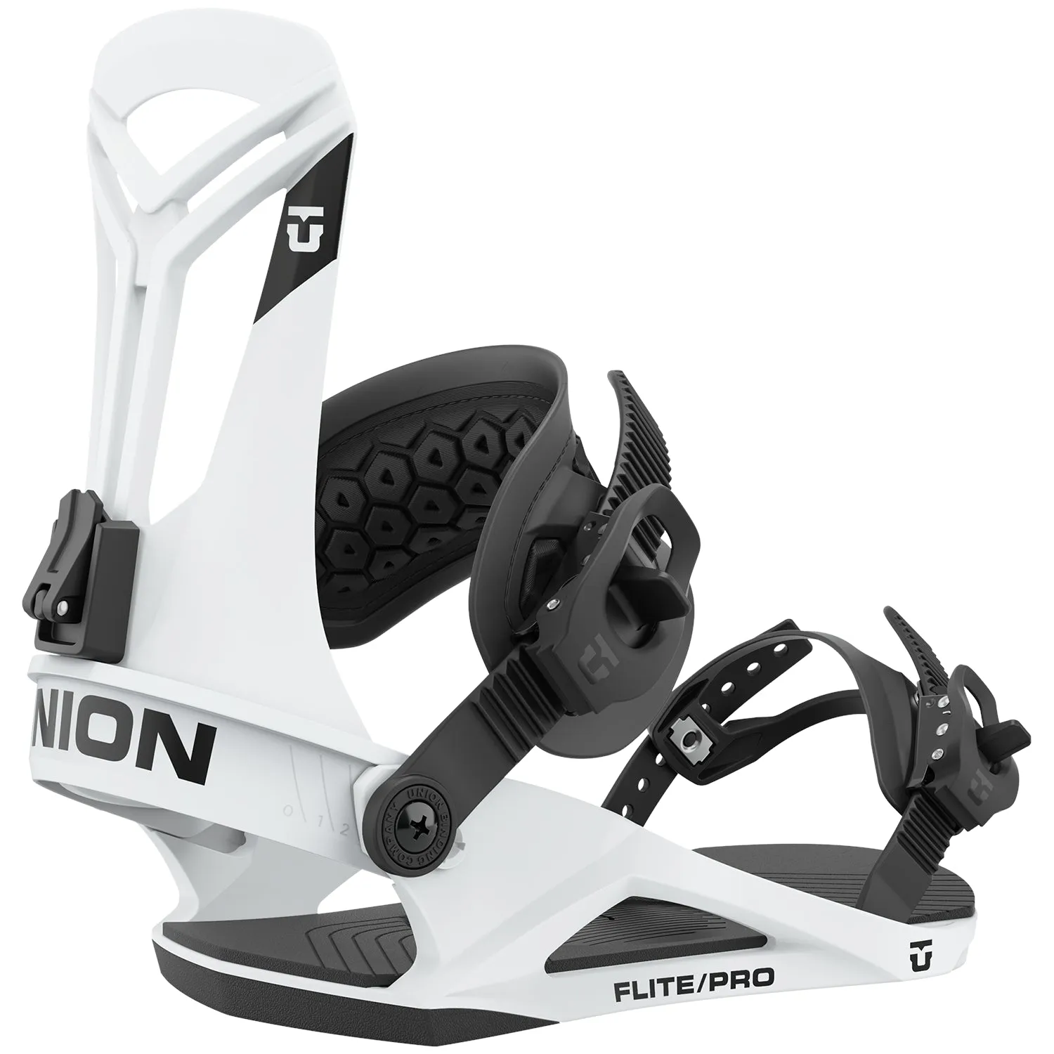 Union 2023 Flite Pro Snowboard Bindings - White