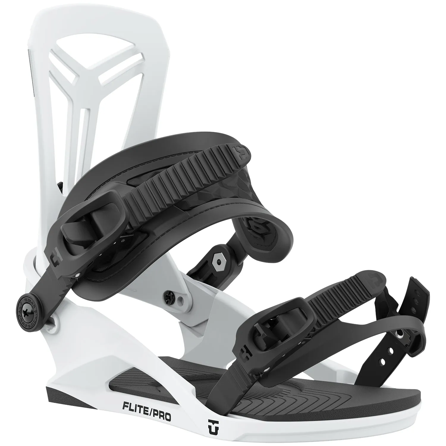 Union 2023 Flite Pro Snowboard Bindings - White