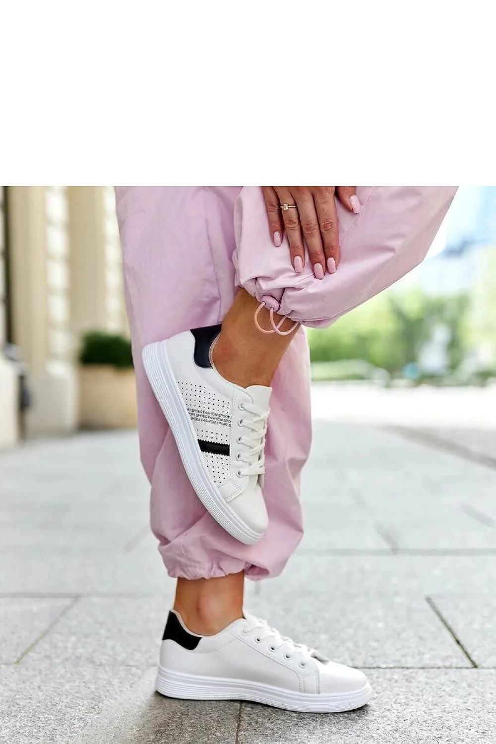 White Berdine Sneakers