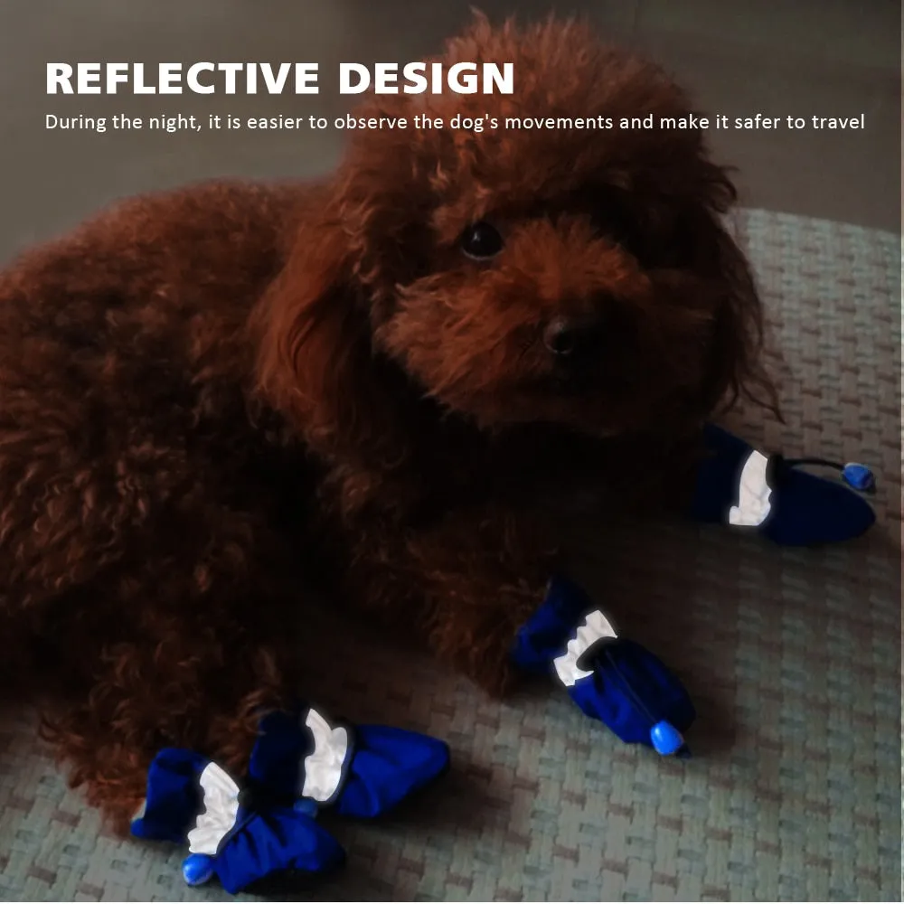 Winter Snow Boots - Dog Shoes (Safety Reflective)