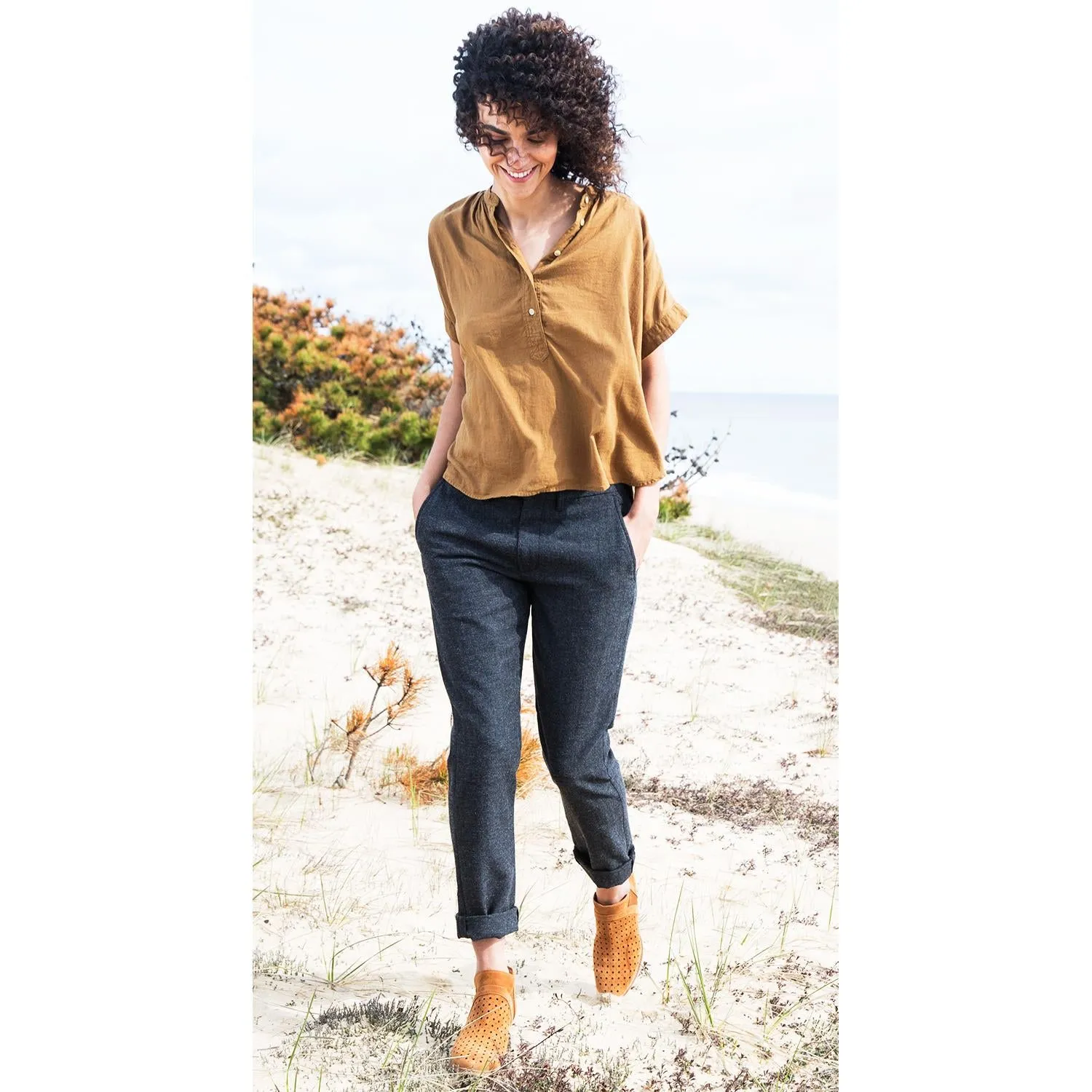 Women's Earth Keren Olive Suede