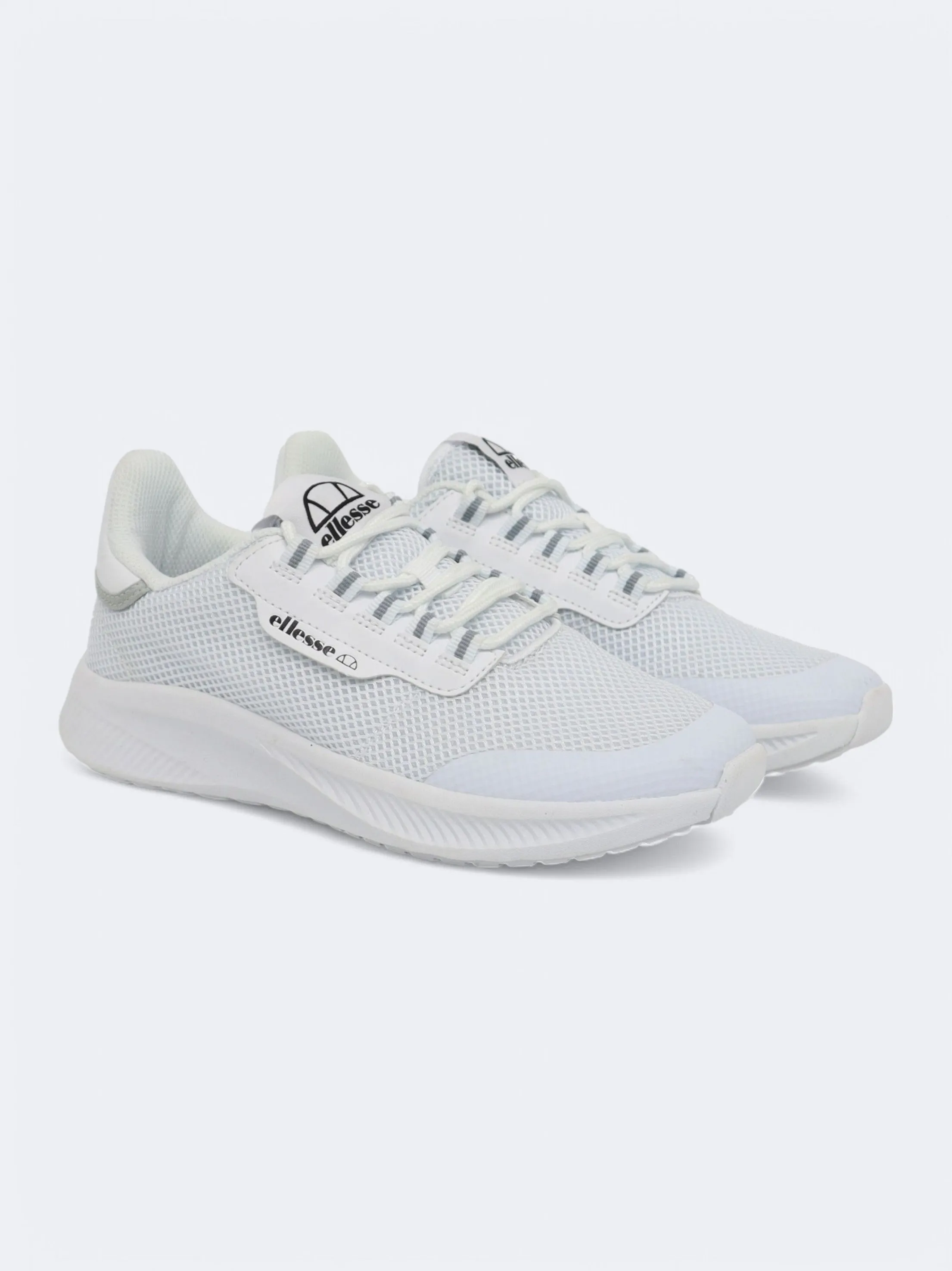 Women's Plain Running Shoes,White