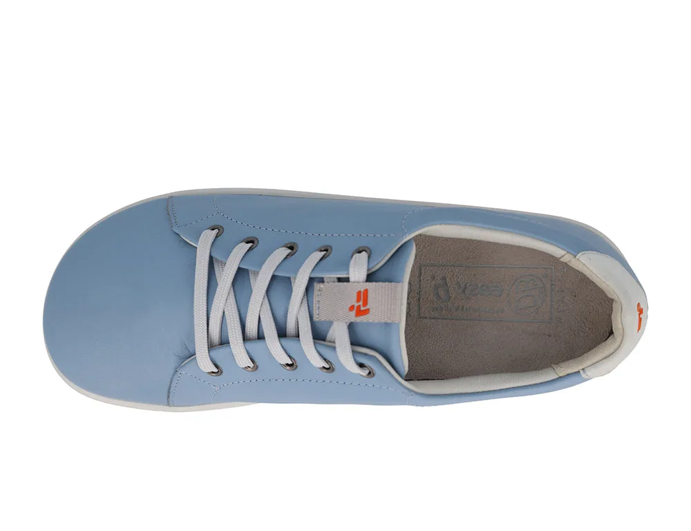 Womens Wide Fit Taylor Sky Blue Trainers