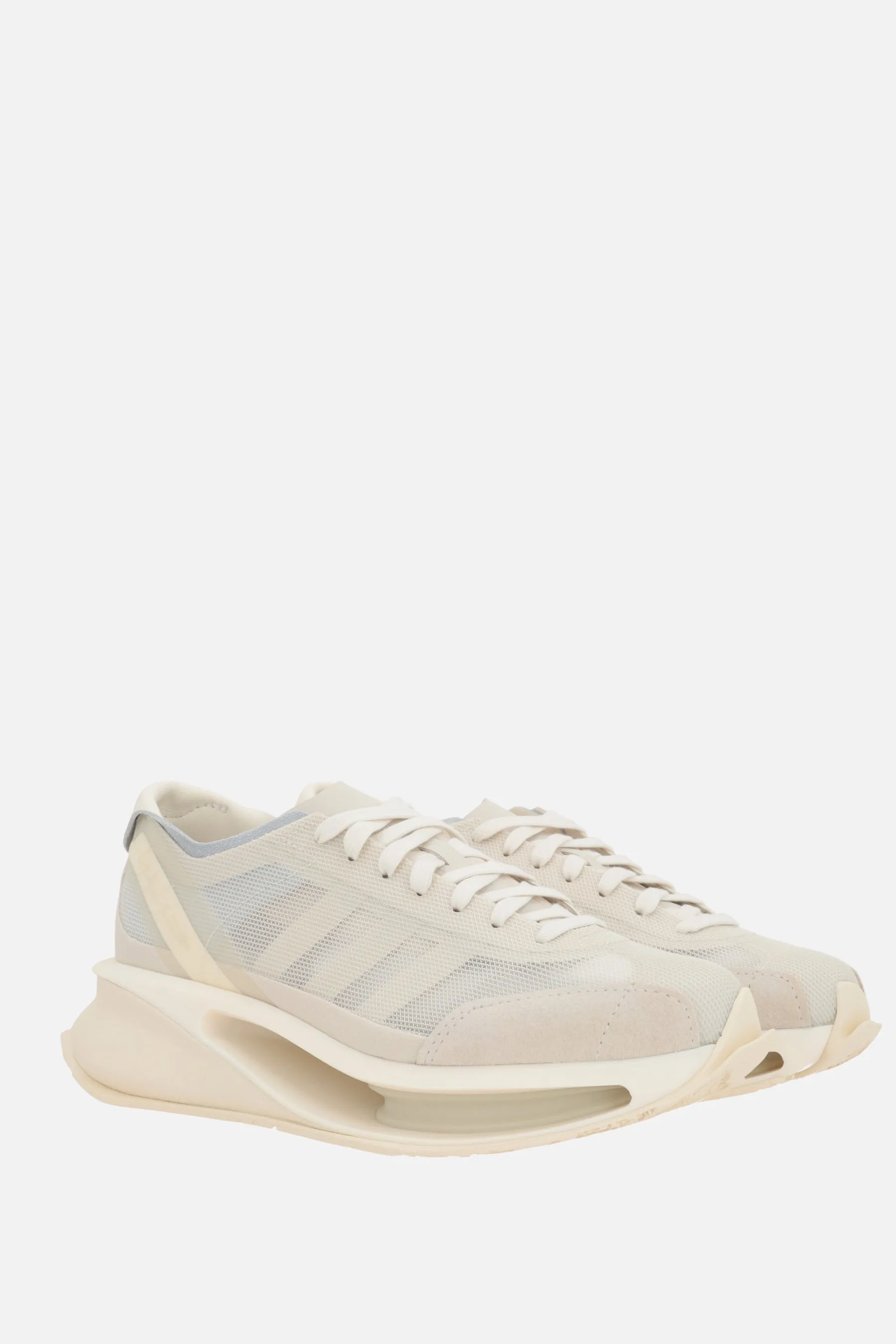 Y-3 S-Gendo Run mesh and suede sneakers