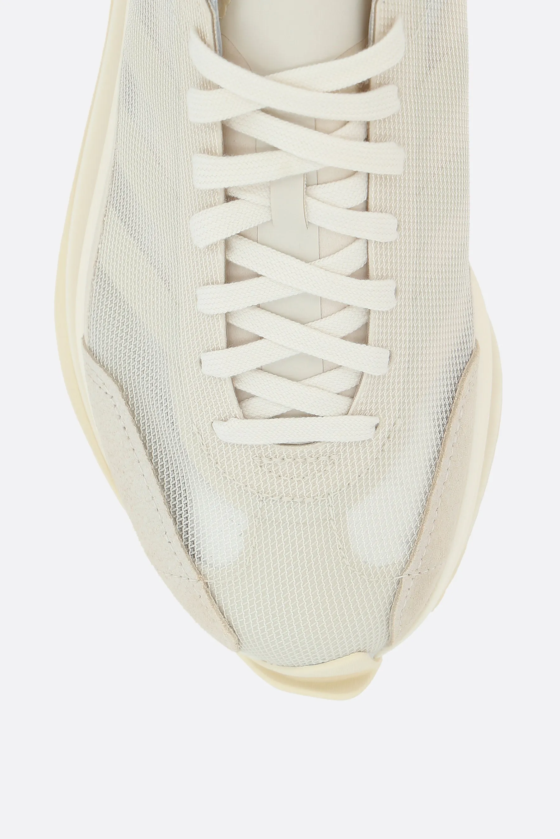 Y-3 S-Gendo Run mesh and suede sneakers