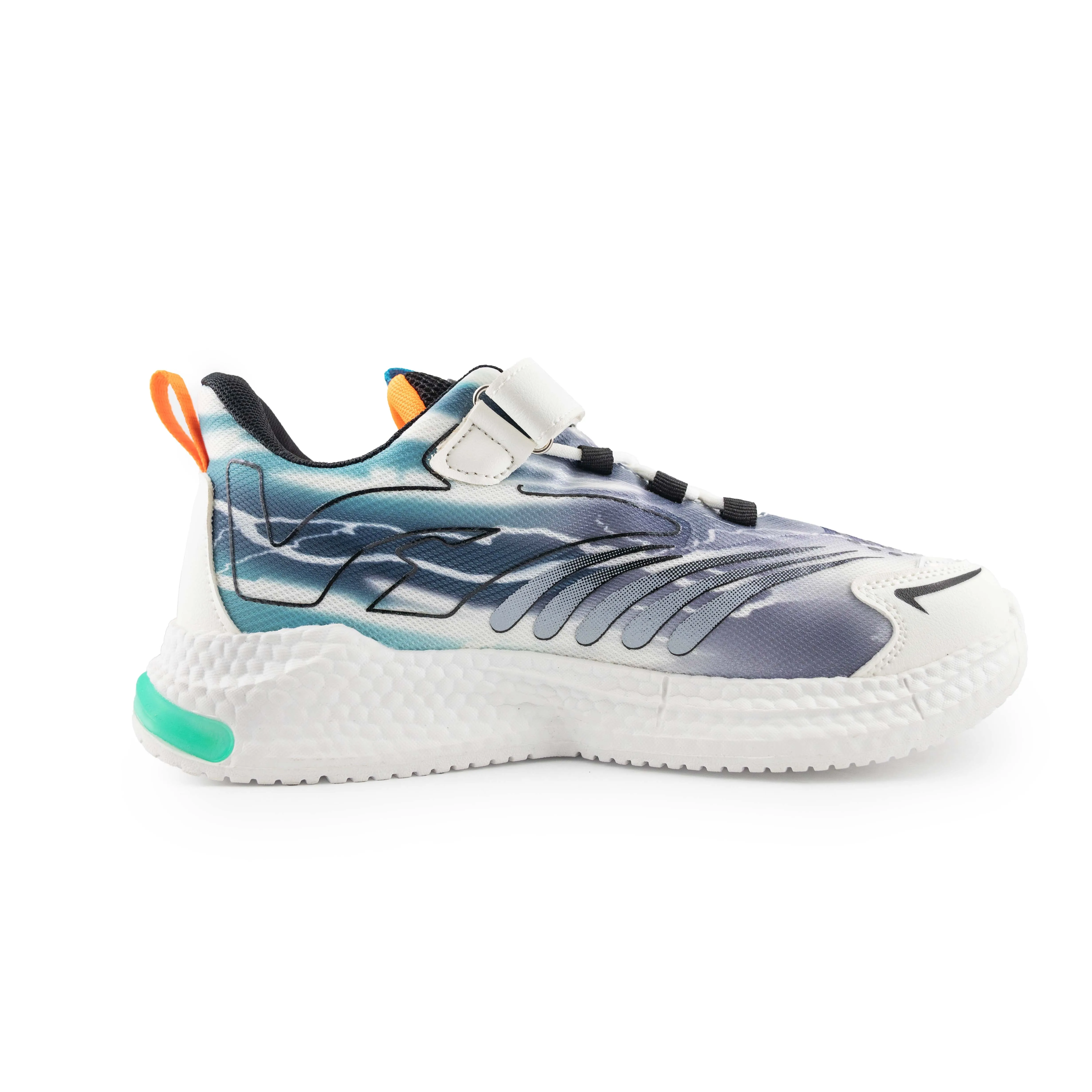 Youth Lightning Speed Sneakers Lake Green – Lightweight, Breathable, Running Shoes